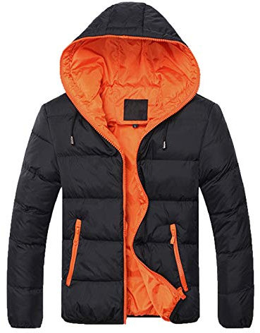 Generisch Bundeswehr Parka Lammfelljacke Herren Winter Freizeitjacke Herren wasserdicht leichte Steppjacke Herren 122 ultraleichte Long Steppjacke Herren gelbe warnjacke Herren