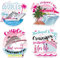 Couple Cruise Door Decorations Magnetic - 4 Pcs Large Cruise Ship Palm Tree Lighthouse Love Heart Husband and Wife Cruise Door Magnets, Anniversary Cruise Door Decor for Ship Cabin Door Fridge