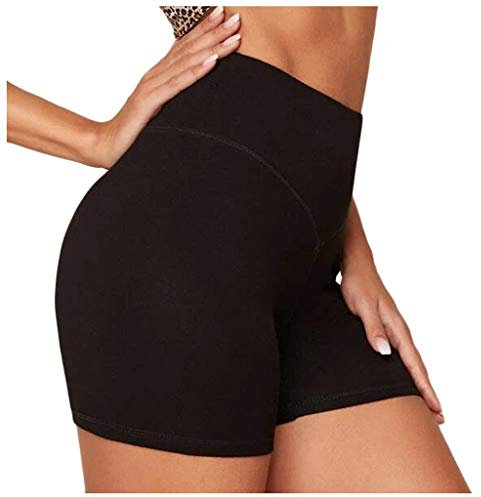 Angxiwan Sale Angebote unter 10 Euro Damen Sporthose Leicht Sportshorts Mittlere Freizeit Caprihose mit Stretch Sommerhose Bewegung Kurz Kurz Unterhosen Jeans Shorts Damen Sommer