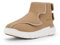 FitVille Extra Weite Warme Hausschuhe Senioren Damen mit Klettverschluss EasyTop Boots V2 Mocha 39.5 EU X-Weit