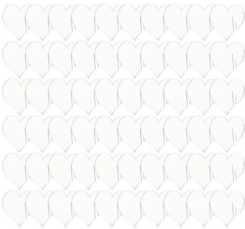 YILANJIN Acrylic Drink Tags - 60 Pcs Wine Glass Markers for Bar, Party & Wedding Decoration