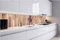 Dimex Küchenrückwand Folie Selbstklebend HOLZWAND 420 x 60 cm | Klebefolie - Dekofolie - Spritzschutz für Küche | Made in EU