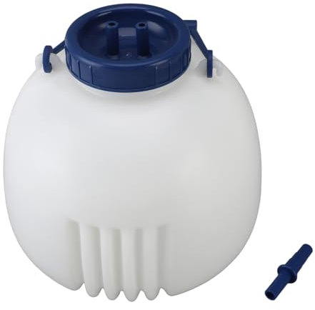 Lybunair Jarra de leche translúcida multifuncional PP PE para evitar la contaminación agrícola y vegetal, 8 l