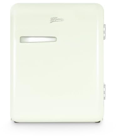 H.KOENIG Mini Bar Vintage 31L TOAD7, Mini Frigo de Chambre Compact, Aliments, Boissons, Cosmétiques, Design vintage, Température réglable 6°-15°C, 24 dB, Couleur Vert