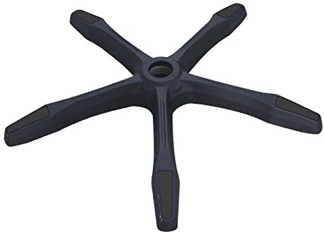 Heavy Duty Office Chair Base Replacement Parts for Gaming Chairs Black Metal Desk Chair Bottom Base