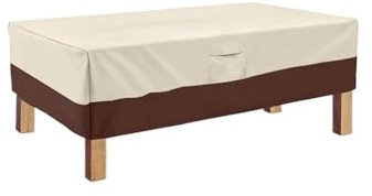 LCQSYE Altalena da Giardino Copertura per mobili da Giardino per Divano, Tavolo, Sedia, Patio, Impermeabile, Antivento, Anti UV, Contro Pioggia e Neve(152x104x74cm)