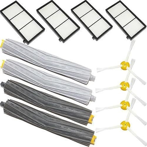 Spazzola principale Filtro HEPA Spazzole lateraliRicambio for irobot Roomba 976 967 986 960 966 980 876 Parti for aspirapolvere robot