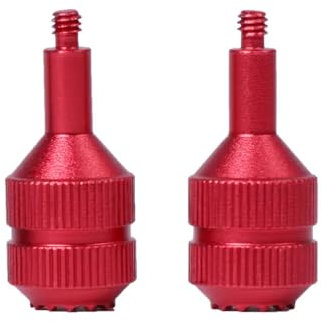 Control remoto de joystick para drones universal aluminio rockero para accesorios remotos de drones(Red)
