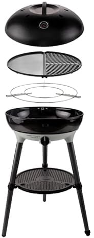 CADAC - Carri Chef 50 BBQ - Tragbare Grills - Paella-Pfanne - Automatische Zündung - Inkl. Tragetasche - Campingplatz - BBQ-Must-Haves