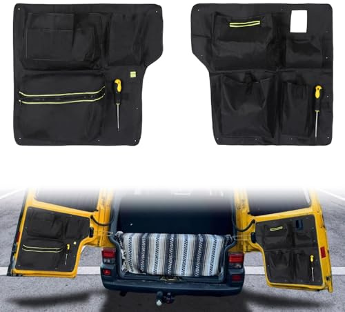 KMQRDZi Rear Barn Door Organisers Compatible with VW T4 1990–2003