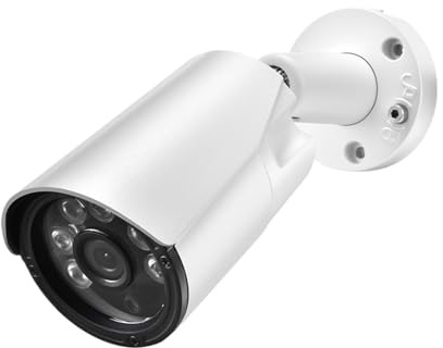 Weitwinkel 2,8 Mm Vollfarbe 4K 8MP H.265 IP-Kamera P2P AI Gesichtserkennung IP67 POE Video-Außenkamera 5MP 4MP(6mm,5MP(12V))