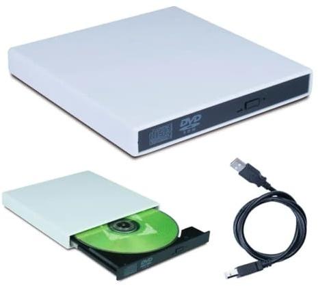 Universell USB 2.0 bärbar extern ultrasnabba CD-ROM DVD-spelare bilstöd