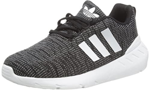 adidas Swift Run 22 Sneaker, Core Black Cloud White Grey, 37 1/3 EU