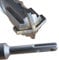 SDS PLUS Bohrer Ø12mm x 1000mm Hammerbohrer Betonbohrer Steinbohrer Quadro-X für Mauerwerk vierschneidig BOHRFUX