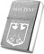Zippo Feuerzeug Chrome Brushed mit Gravur (Bundesadler Deutschland) - personalisiertes Benzinfeuerzeug