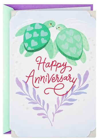 Hallmark Anniversary Card (Turtles)