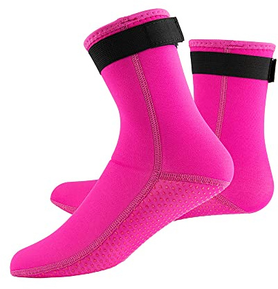 YDQUANI 3mm Neopren Neoprenanzug Socken Thermal Anti-Rutsch Tauchen Socken Stiefel für Männer Frauen Schnorcheln Schwimmen Surfen