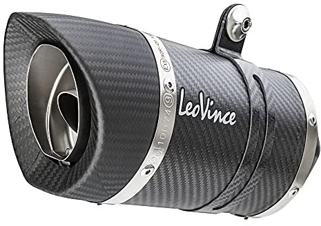 Pot d'échappement arrière LeoVince SLIP-ON SBK LV PRO, carbone, homologué pour Honda X-ADV