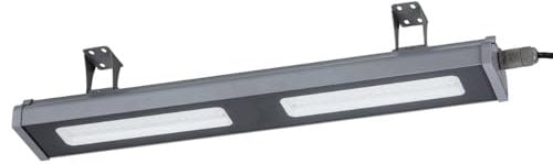 LUXULA LED Hallenstrahler 100W 5000K Neutralweiß 12400lm - Industrie Hallenleuchte für Werkstatt Lager Garage - 120lm/W IP65 IK06 - High Bay Industrielampe Hallenbeleuchtung Deckenleuchte