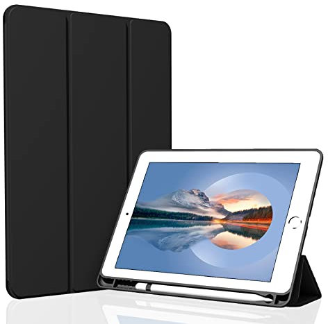 Figair Funda para iPad Air 3 / Pro de 10,5 pulgadas, TPU suave, parte trasera ultrafina, ligera, Smart Funda, Auto Sleep/Wecken con soporte para lápiz para iPad Air 3ª generación/Pro de 10,5, color