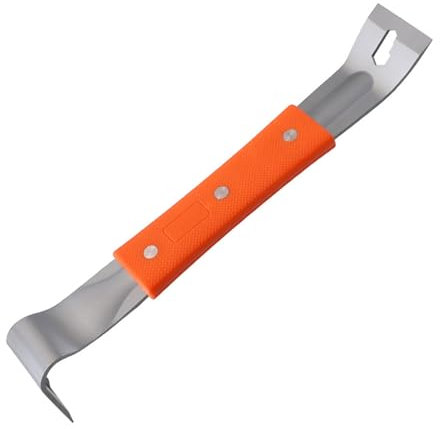 YOGOTEU Stainless Steel Crog Foot for Wood Disassembling, Spatula, Multifunctional Levers, Screwdriver, Hand Tool