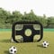 Sufrk Fußballtor mit Torwand 120x80x80 cm Polyester Rebounder FüR FußBall Garten Tor