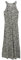 TOM TAILOR Damen 1043067 Kleid, 38255 - Black Champagne Palm Design, 46 EU