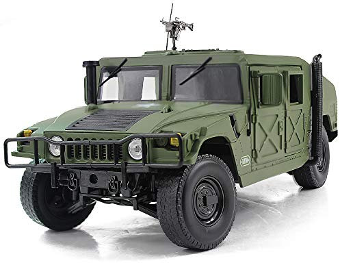 fisca 1/18 Modellauto Metall Gepanzertes Militärfahrzeug aus Metalldruckguss Schlachtfeld LKW
