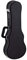 Ortega Guitars Economy Ukulele Hardcase - Tasche für Konzert Ukulele - Höhe 66,5 cm - Vinyl, Schwarz (OUCSTD-CC)