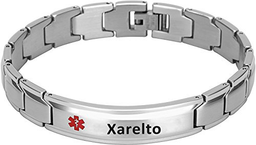 Smarter LifeStyle Elegantes Armband aus medizinischem Chirurgenstahl für Herren