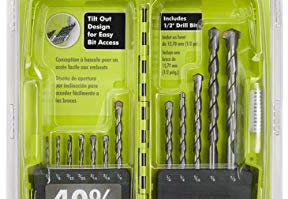 RYOBI 12-teiliges Mauerwerk Set mit Koffer
