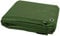 4 x 5 m Green Tarpaulin Waterproof Heavy Duty Tarp Sheet Cover, Groundsheet - Waterproof, Weatherproof, Frost-Resistant, UV Protection, Universal, Multipurpose, Reinforced Eyelets