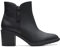Clarks Scene Zip, Stivali Chelsea Donna, Black Combi, 38 EU