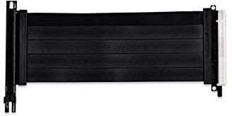 Lian Li PW-PCI-420 Premium PCI-E 16X 4.0 Black Extender Riser Cable Length 200mm (7.87 inches)