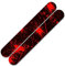 Finest Folia Fahrrad Kettenstreben Schutz Aufkleber Folie Lackschutz R160 (02 Racing Neon Rot)