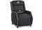 Delta Gaming Recliner Armchair with Footrest Office, Desk, Computer Chair for Gaming (Black & White)