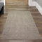 Teppich-Traum Flauschiger Shaggy Läufer | pflegeleicht & strapazierfähig | in beige, Größe 80x150 cm