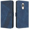 OKZone Cover per Huawei Mate 10 Lite/Nova 2i, Custodia in PU Pelle per Huawei Mate 10 Lite/Nova 2i, Custodia a Libro Folio Portafoglio con Magnetica e Slot per Carte Wallet Case Flip Cover (Blu)