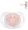 Suavinex, Ciuccio Premium per Neonati 0-6 Mesi. Ciuccio con tettina simmetrica SX Pro in silicone Tettina piatta e simmetrica. Bonhomia, Rosa