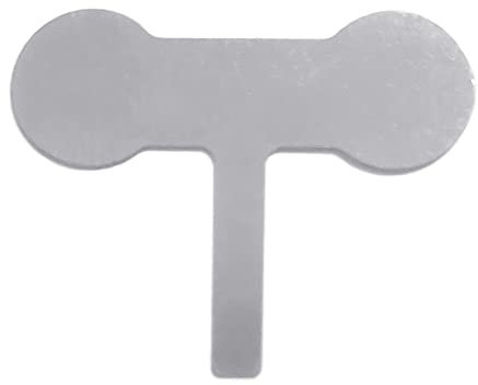 Eiudxue 100 Stück/Satz Nickelband-Nickelplatten-Streifenbleche Passend für 18650 Akku-Punktschweißgerät Punktschweißgerät Langlebig