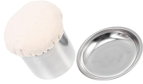 DECHOUS Cepillo De Aceite Inoxidable Para Untar Panqueques y Limpiador De Aceite Fácil De Limpiar