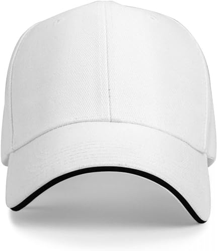 Baseballkappe Hip Hop Sonnenhut Deuxmoi Cap Baseballkappe Sonnenschutz Geburtstagsgeschenk für Männer Frauen