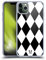 Head Case Designs Diamanten Schwarz-Weiss Muster Softgelhülle Kompatibel Mit Apple iPhone 11 Pro Max Und Kompatibel Mit Magsafe Zubehör