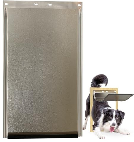 Rabats de rechange pour porte de chien et chat, portes de rechange compatibles avec PetSafe, taille M PAC11-11038, 32 x 21,6 cm (taille M)