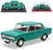 Ixo FIAT 125 P Polski Limousine Grün Blau 1967-1972 Mit Sockel 1/24 Modell Auto Modellcarsonline Modell Auto