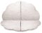MEOWBABY Krabbelmatte Baby – 160x160cm Spielmatte Baby Faltbar – Weiche Baby Play Mat & Babymatte für sicheres Spielen – Bodenmatte Kinder, Cord, Ecru