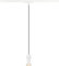 SLV PURI 2.0 Basic, 1~ Pendelleuchte, GU10, Pendellänge 200 cm, 1x max. 6 W, weiß