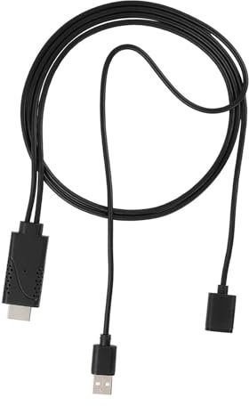 2 in 1 1080P USB femmina a HDMI maschio HDTV cavo adattatore per telefono