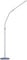 Daylight Slimline 4 LED Floor Lamp - 6,000K, 3,200 Lux, 4 Brightness Levels, USB-C Port for Fast Charging - Sleek Design, Anti-Glare Shade, Flexible Height Adjustment - Ice Grey