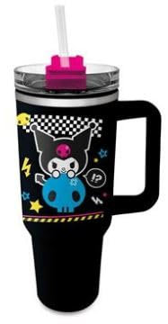 Pyramid International Vaso Kuromi (calavera punk) de 40 onzas
